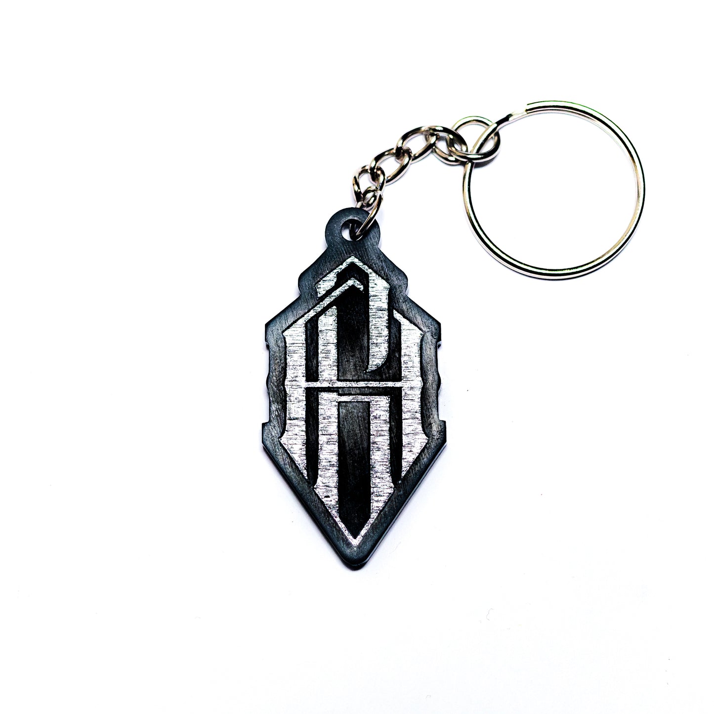 Afterglow Monogram 3D Printed Keychain